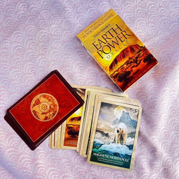 Earth Power Oracle Cards NEW in box Tarot/Astrology/Divination/Occult Llewellyn - Picture 1 of 2